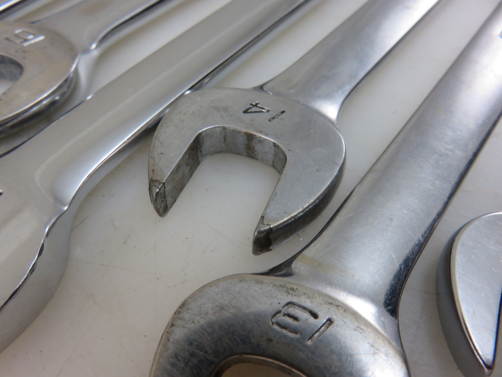 Snap-On METRIC OEXM Series Combination Wrench 9pc Set 10mm-18mm USA Made