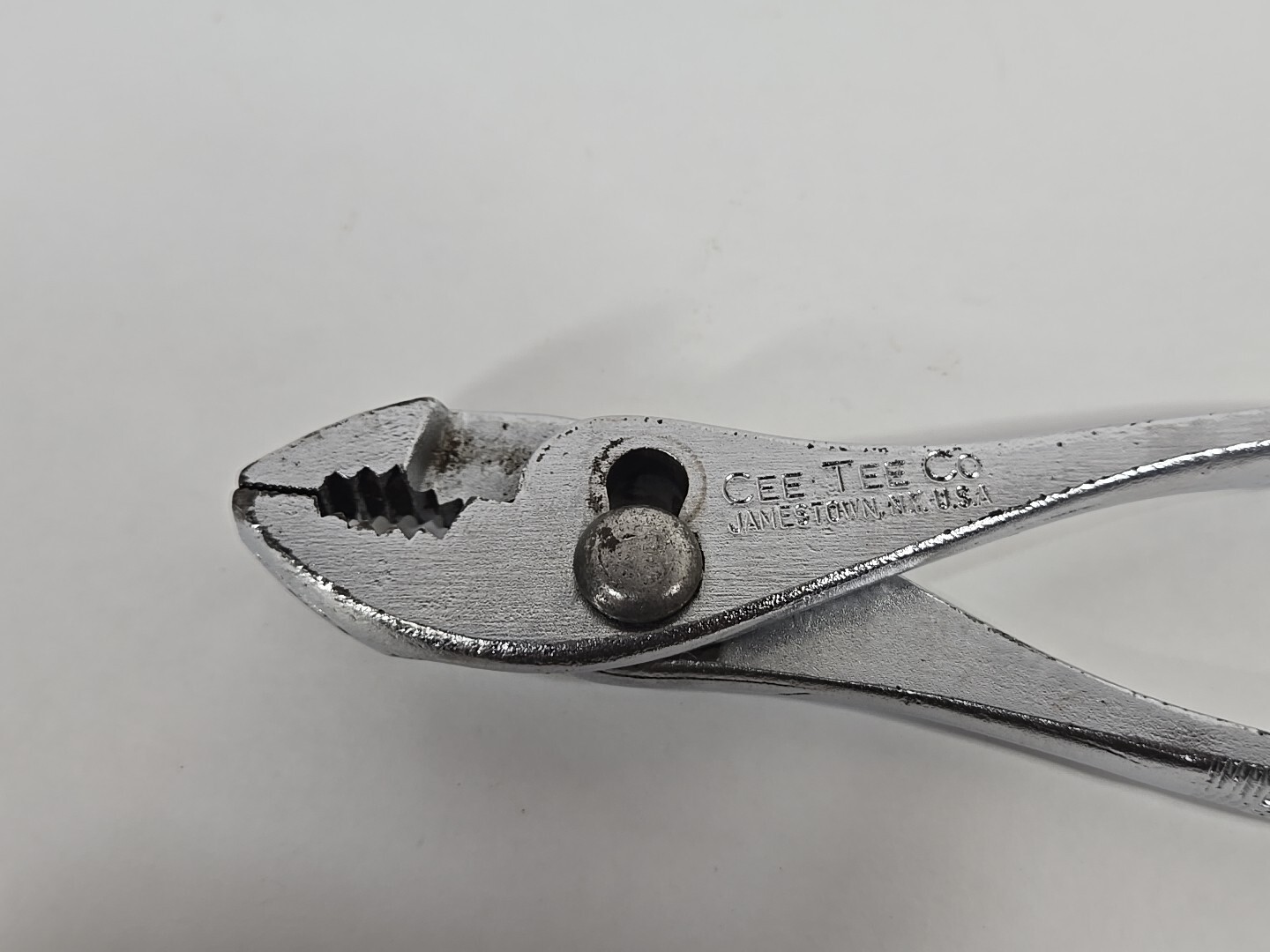 Cee Tee Co. Adjustable Slip Joint Pliers 6.5″ Long Vintage Made In USA CeeTee