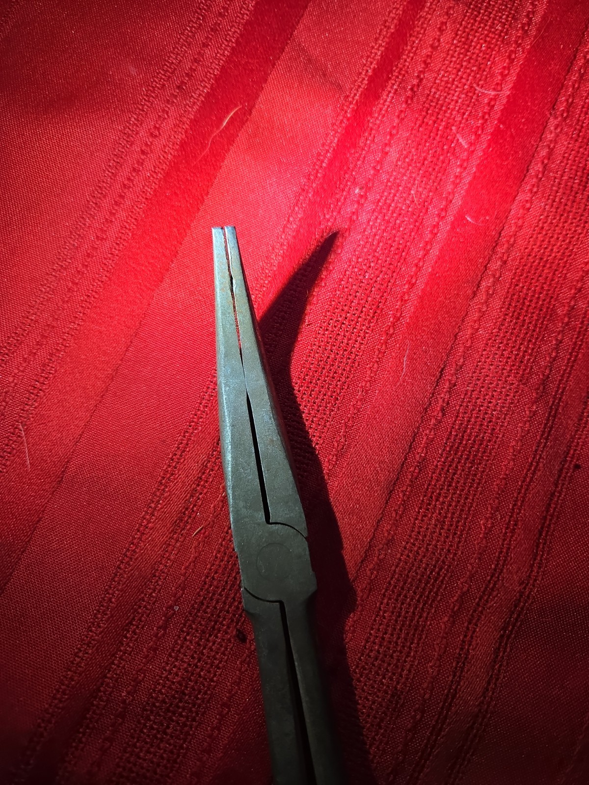 Snap-on 411BCP Long Reach 45 Degree Angle Needle Nose Pliers