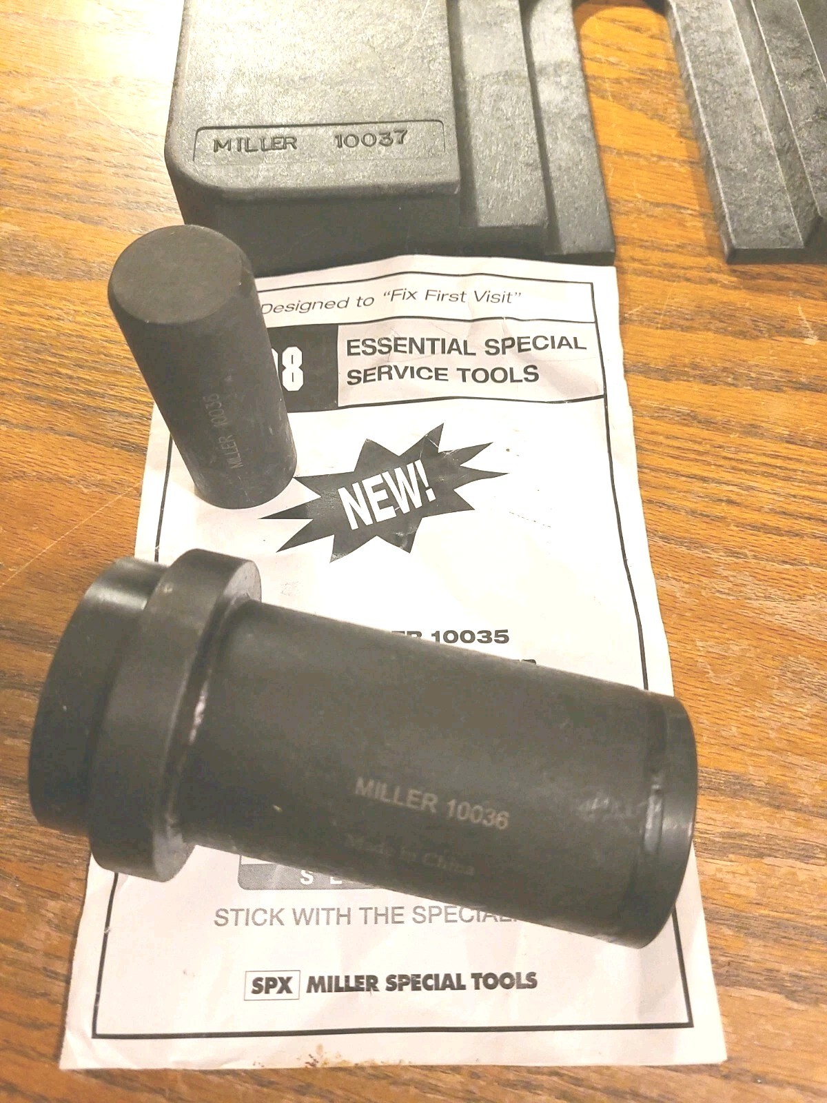 MILLER TOOL 10036, 10038, 10037, (10035 Set) BEARING CUP INSTALLER & END PLAY