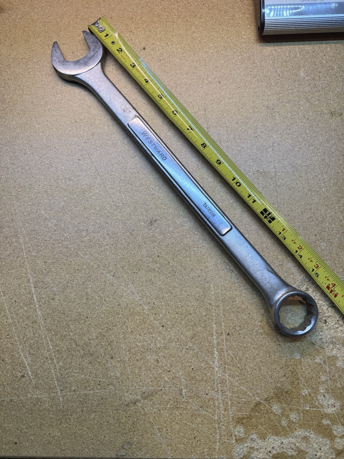 Westward 1 1/4” Combination Wrench 12 Point Taiwan Chrome
