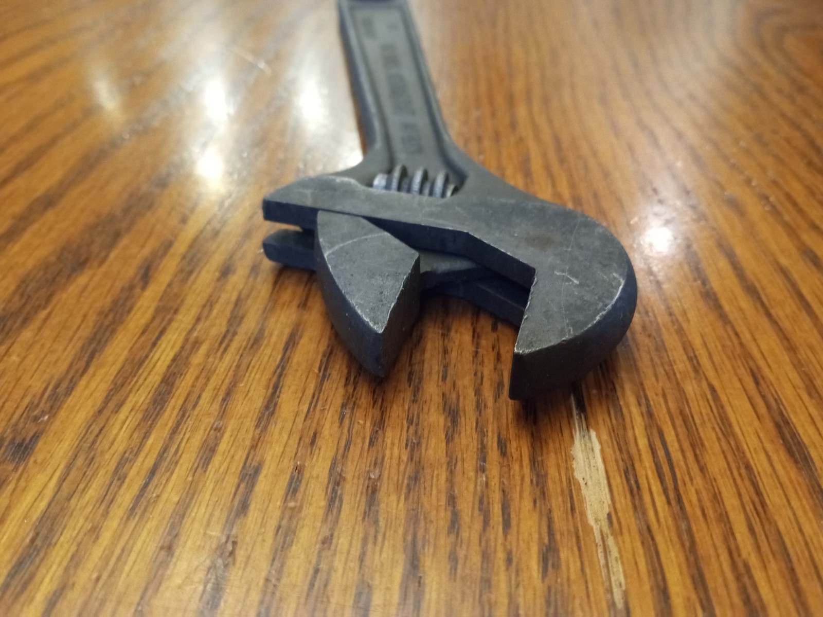 Vintage Crescent 12″ AT112 Adjustable Wrench. Black Oxide Finish. Jamestown, NY