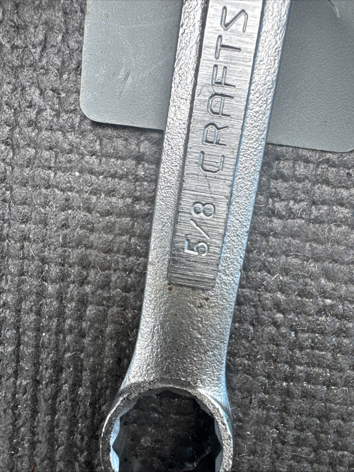 Sears Craftsman USA 43865 5/8 X 3/4 In SAE Stubby 12 Point Box Wrench Nos