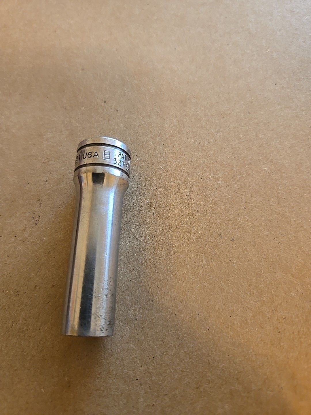 Snap On 3/8″ Drive 3/8″ 12PT SAE Deep Chrome Socket USA SF121