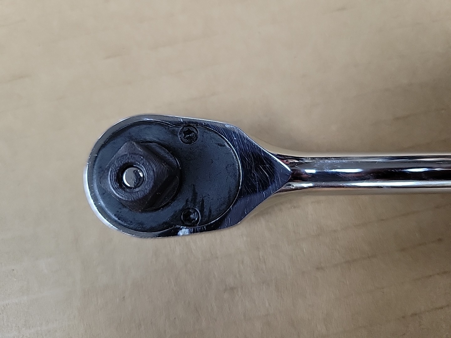 Power Torque PTT0030 3/8″ Drive Quick Release Chrome Ratchet Wrench