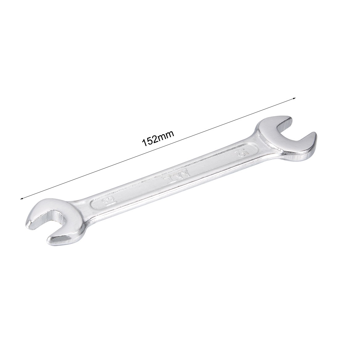 Metric Double Open End Wrench Chrome Plated 13mm x 15mm
