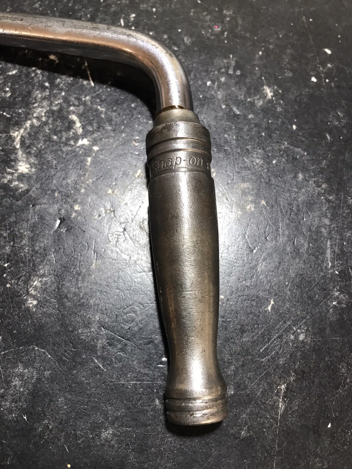 SNAP-ON TOOLS RS4LB 3/8 DRIVE SPEEDER RATCHET 1960s WORKS PERFECT USED