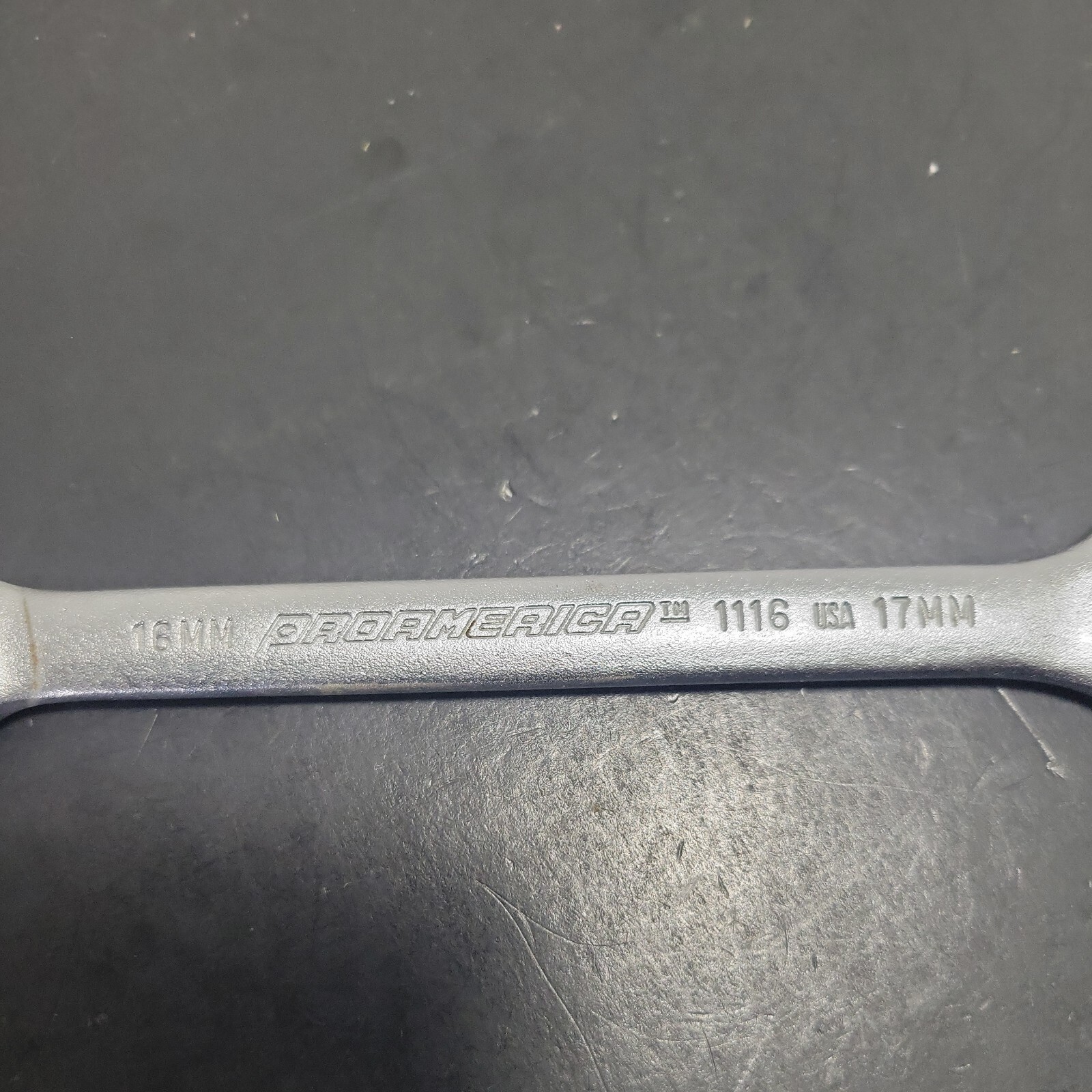 ProAmerica 16mm x 17mm Open End Wrench 1116 Metric USA