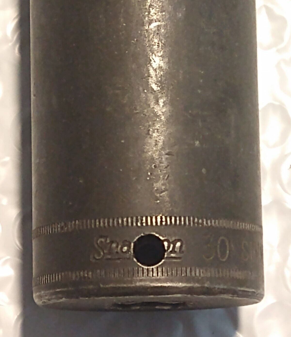 SNAP-ON SIMM300, 1/2″ DRIVE 30MM. IMPACT SOCKET, 3.2″ DEEP, 6 POINT.