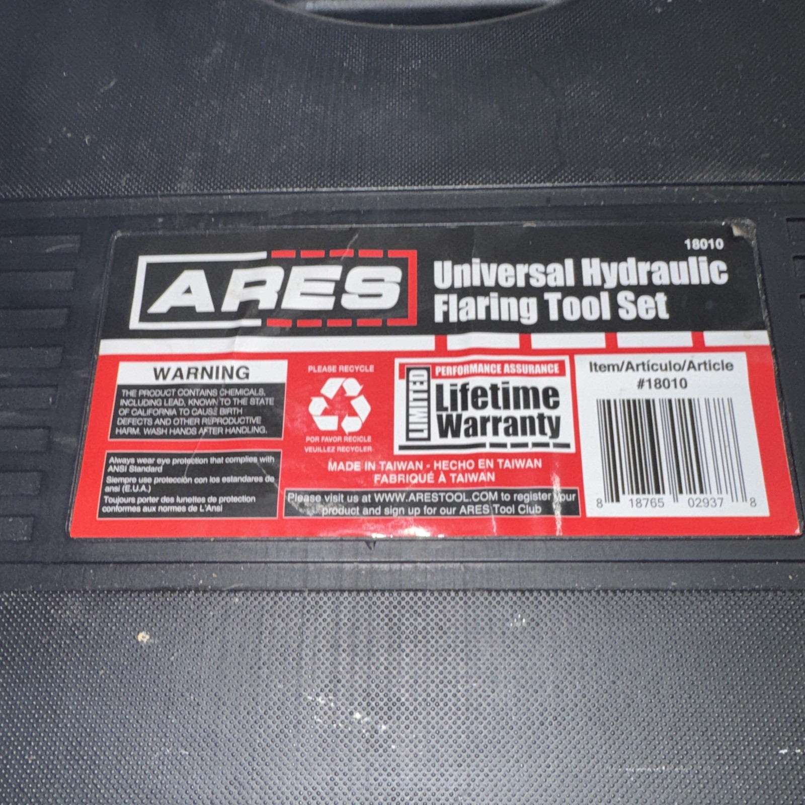 Area Universal Hydraulic Flaring Tool Set