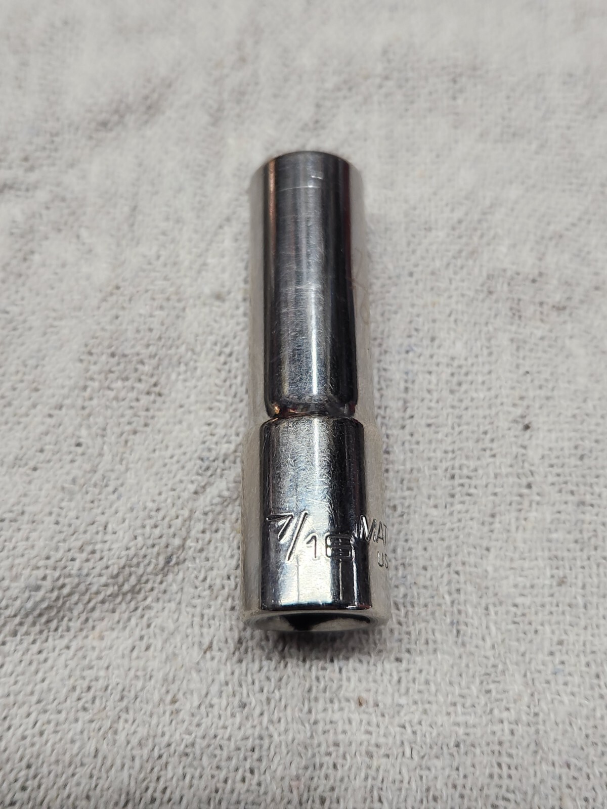 Matco Tools BD146A 3/8″ Deep Chrome 6pt 7/16″ Socket Matco Tools USA Made