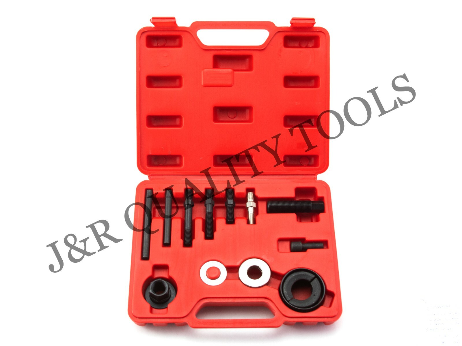 12Pc Pulley Puller Remover & Installer Kit Power Steering Pump Alternator Pulley