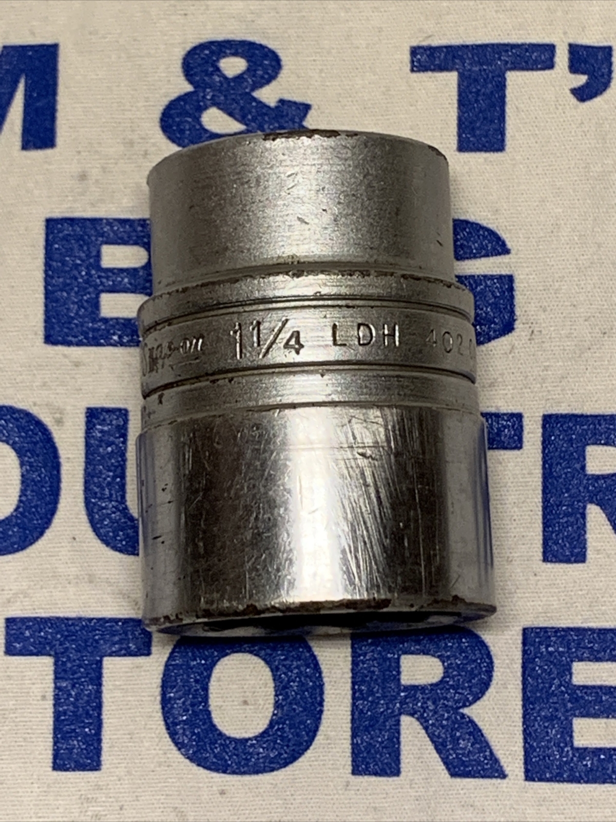 1955 Snap-on Tools SAE 3/4″ Drive 1-1/4″ Chrome 12 Point Socket LDH402 – Canada