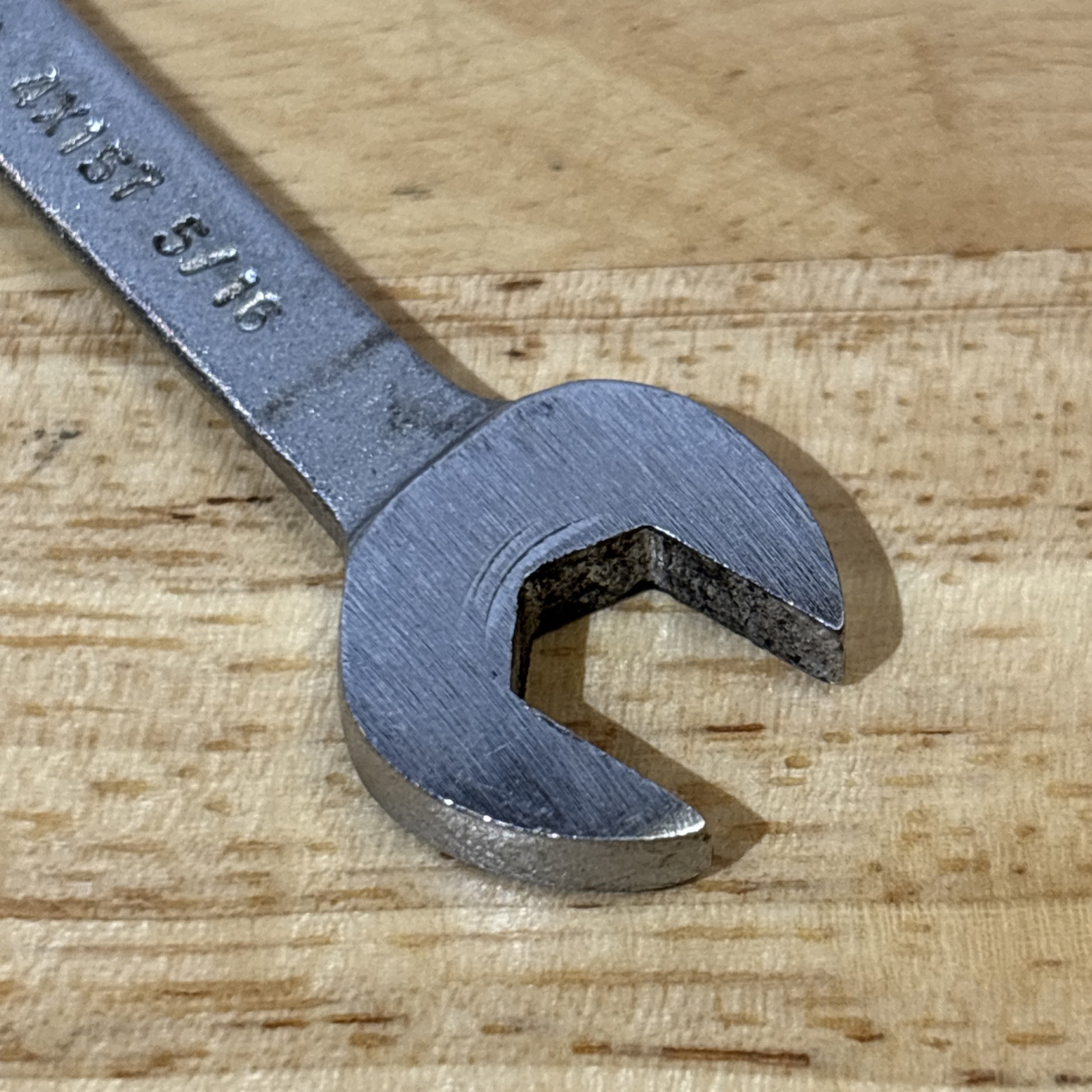 Dayton 5/16″ x 1/4″ Ignition Double Open End Wrench 4×157 Vtg USA