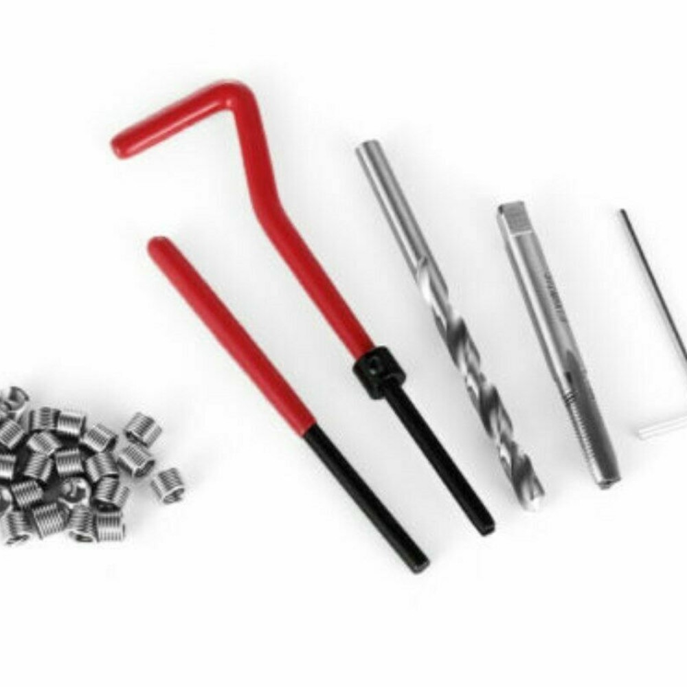 M3*0.5 Thread Repair Tool Metric Thread Repair Insert Kit Warranty for One Year#