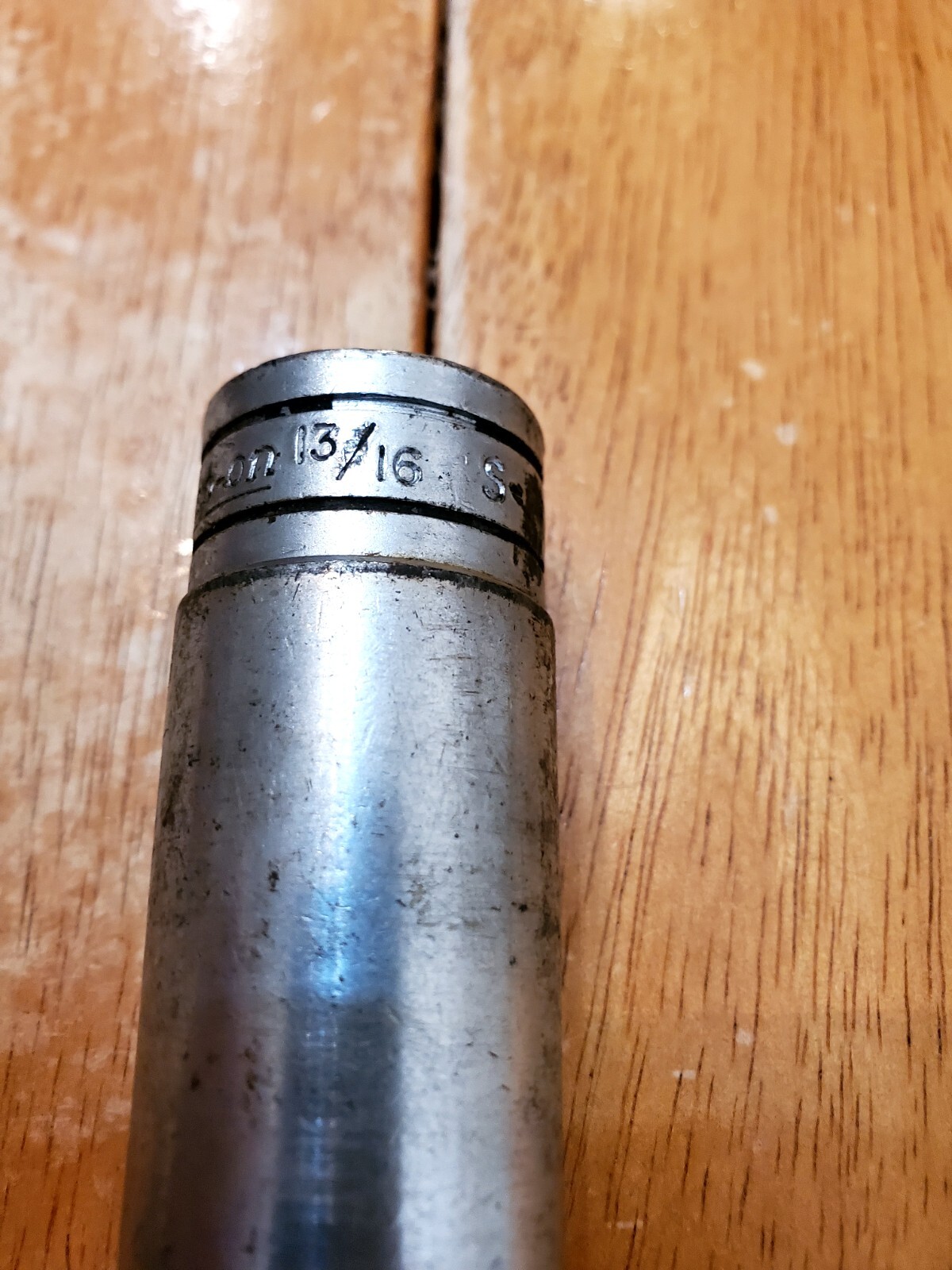 Snap On 1/2 Drive 13/16 12PT Deep Socket Worn S-261