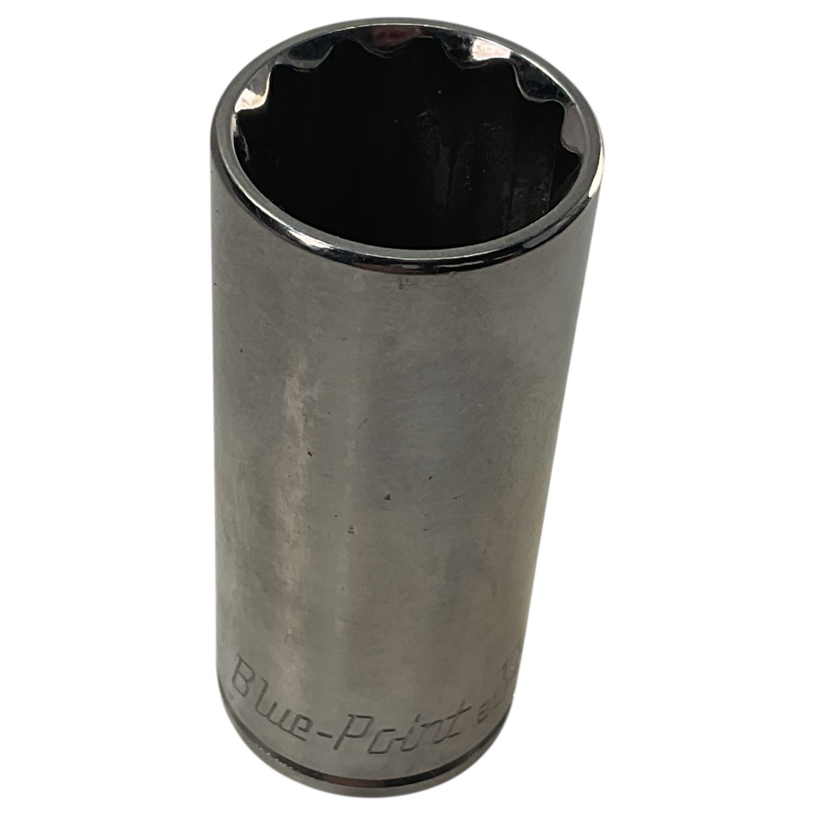 Blue-Point Deep Socket 13/16″ BLPL381316 3/8″ Drive 12 Pt Chrome As Pictured