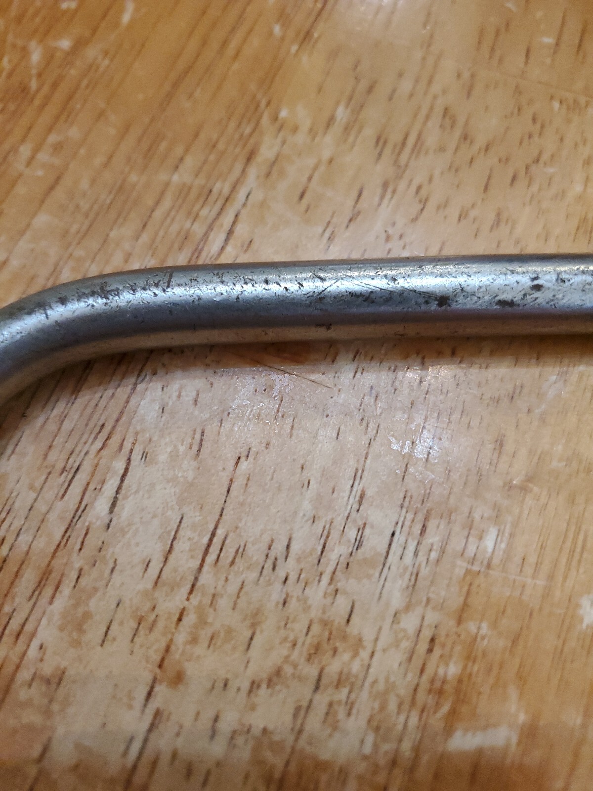 Snap On 18″ Long 3/8″ Drive Chrome Speeder Handle Wrench USA F4LA READ AD
