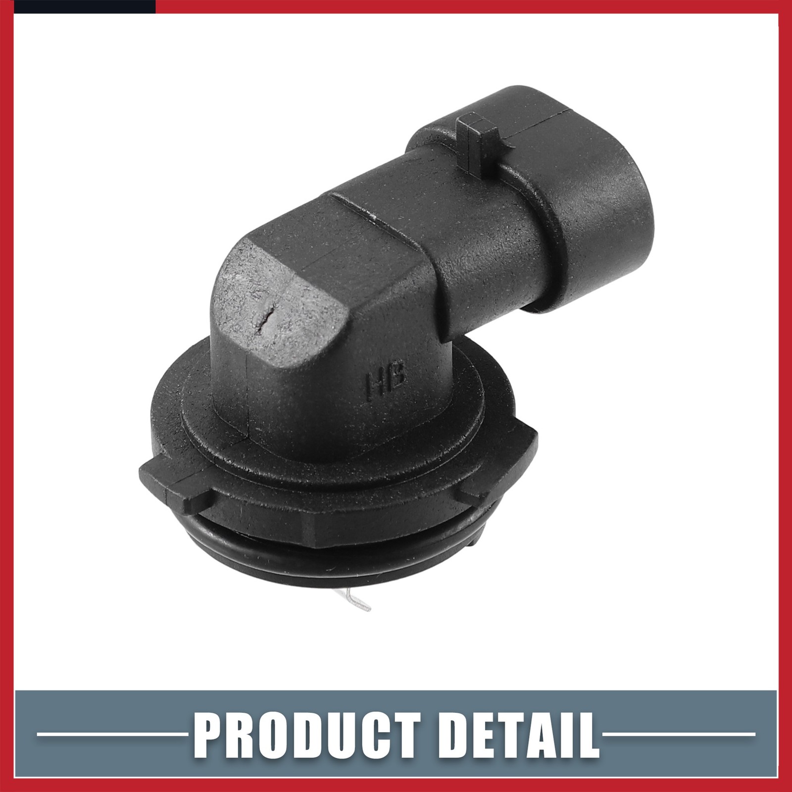 Fog Light Bulb Holder Socket 1445 H1 for Automotive Vehicle Plastic
