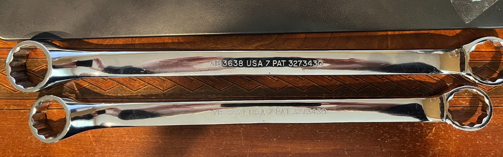 NOS Snap-On 11-Pc SAE 10° Offset Double Box End Wrench Set 1/4″ – 1-5/16″ USA