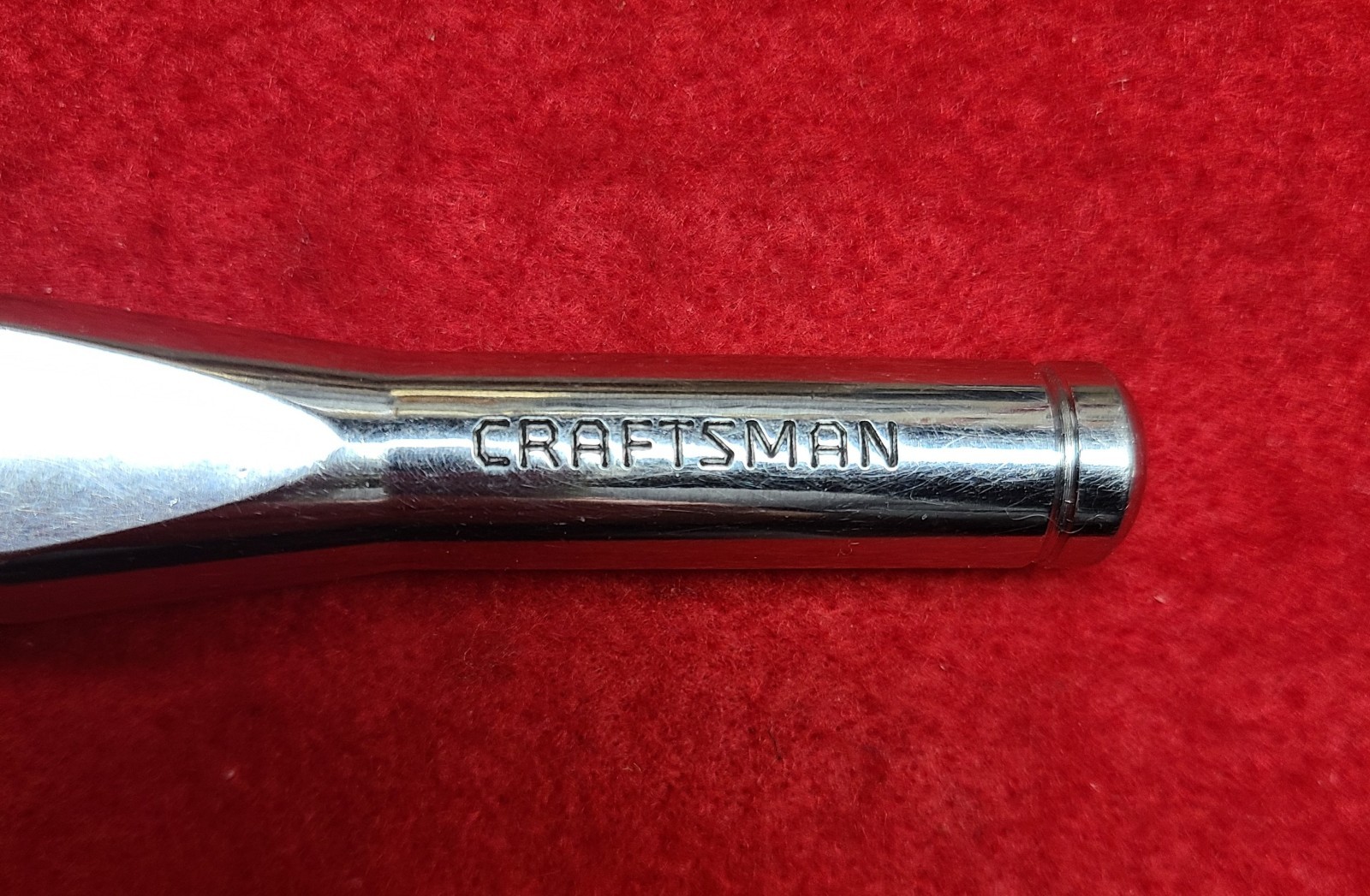 Lot-of-2 Craftsman USA Ratchets: 3/8″ Flex-Head Stubby VP44834 and 1/4″ VP44807