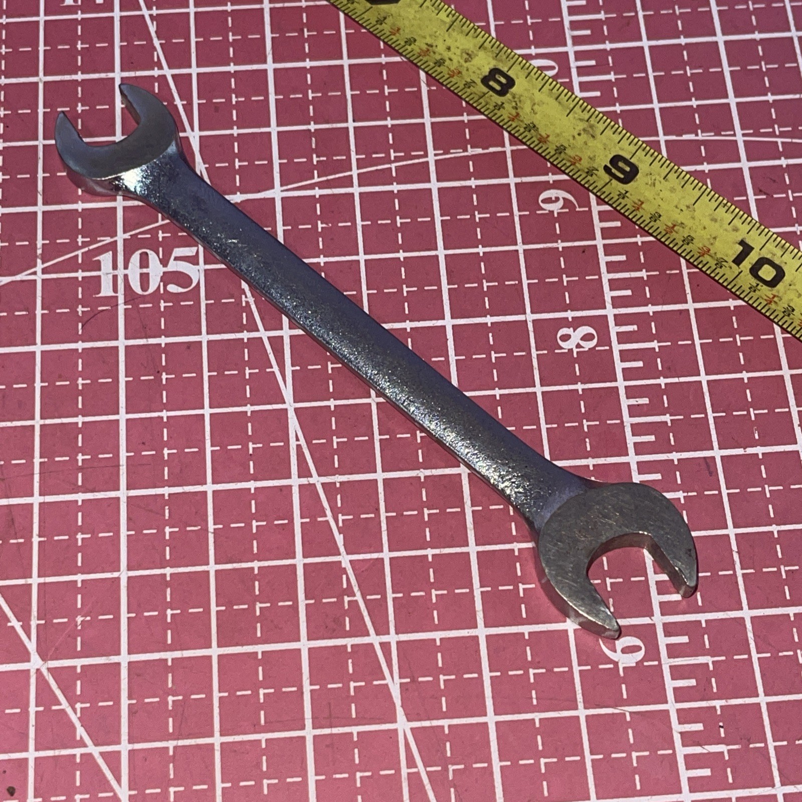 Vintage Proamerica USA 3012 3/8 In X 7/16 In SAE Open End Wrench 3/8” 7/16”