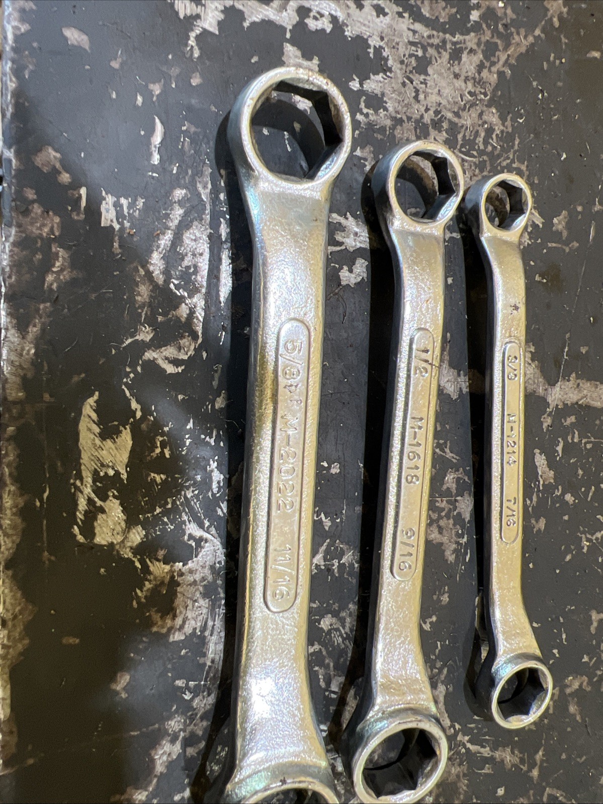 S&K SK Tools Stubby Box End Wrench Set 6 Point SAE