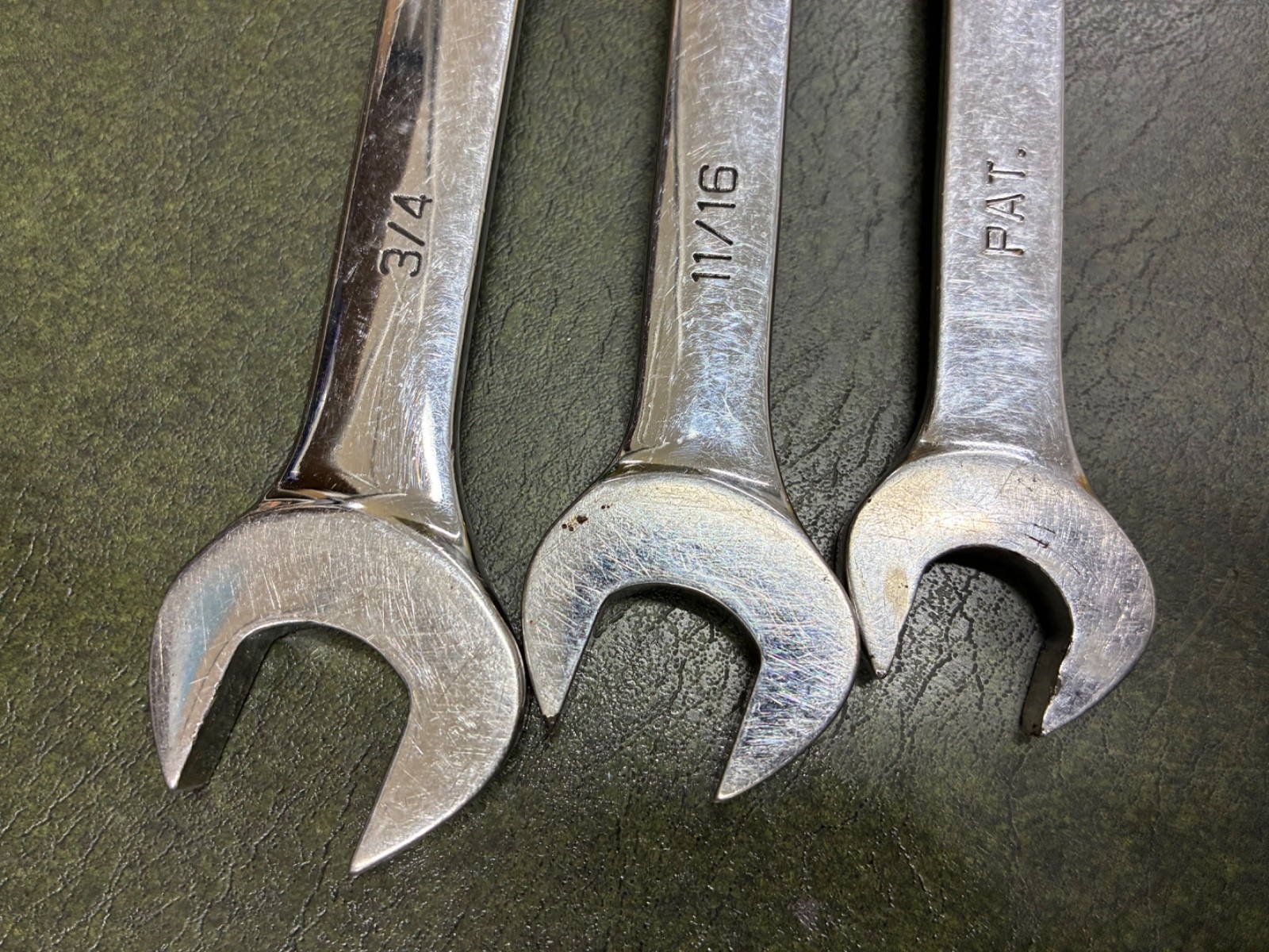 Armstrong USA Combination Wrench Set 8pc Smaller Sizes 5/16″ to 3/4″ – Good Used
