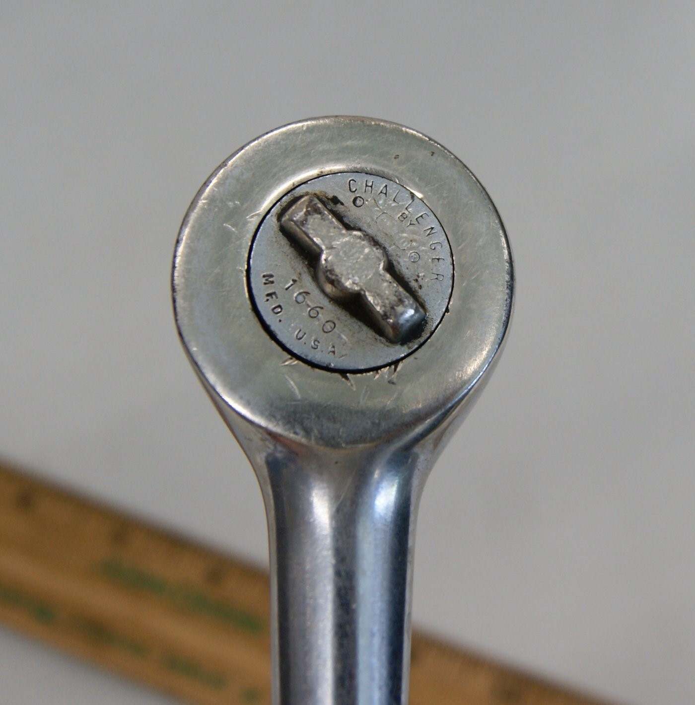 Vintage PROTO Challenger 1/2″ Drive Ratchet Model 1660 Made in USA, SM2573