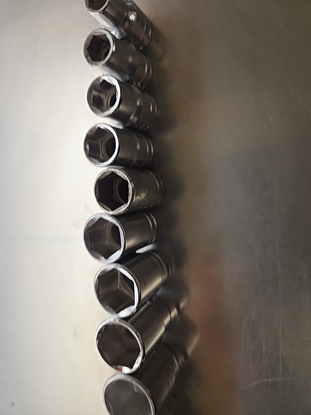 Set of 14 Blackhawk 1/2″ drive sockets 1-1/4 » through 3/8″ See Description