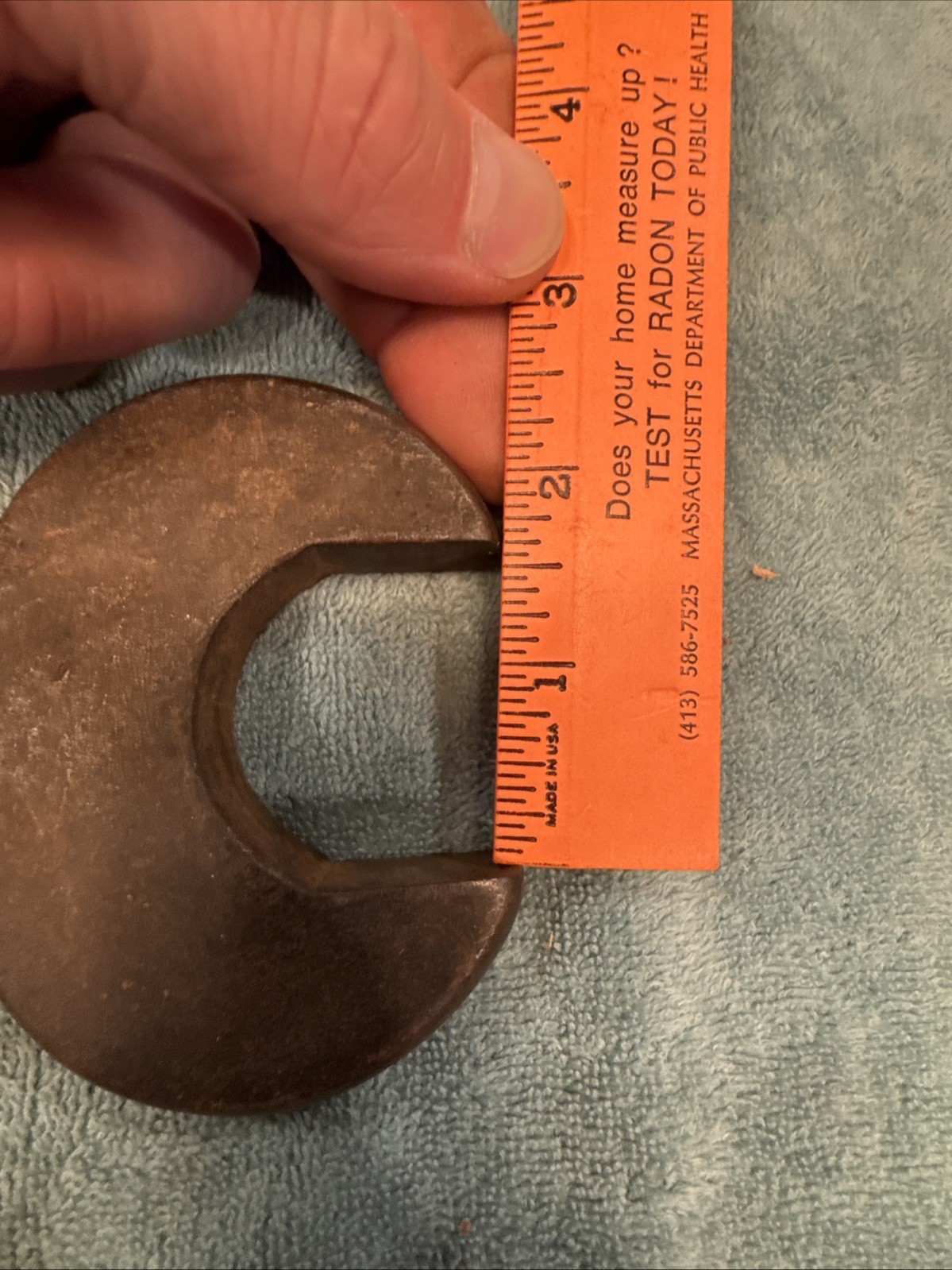 VINTAGE INTERNATIONAL HARVESTER I. H. CO. WRENCH ORIGINAL USED 14in LONG! G3866