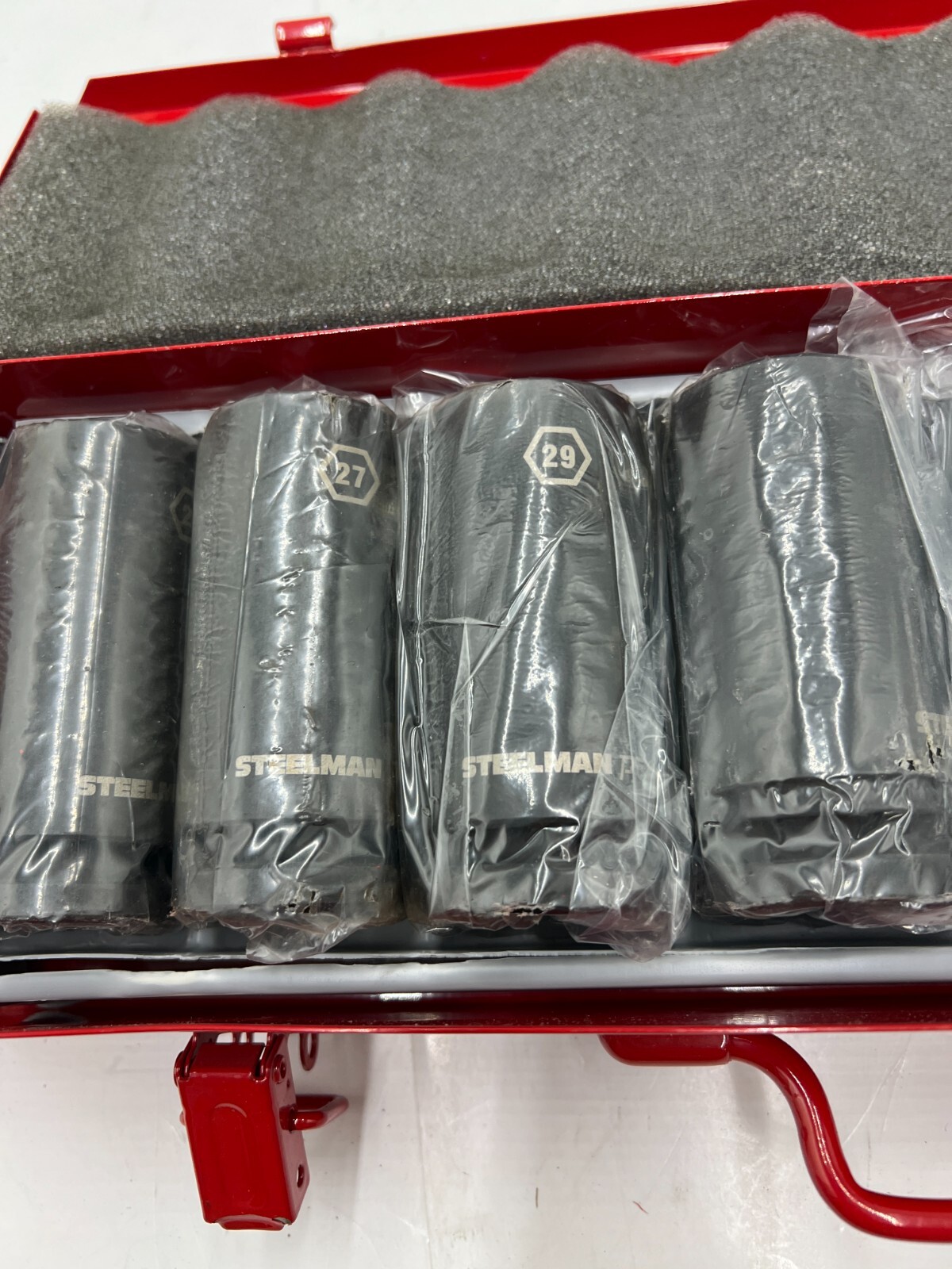 Steelman 8-Piece Pro Deep Drive 6 Point Impact Metric Socket Case