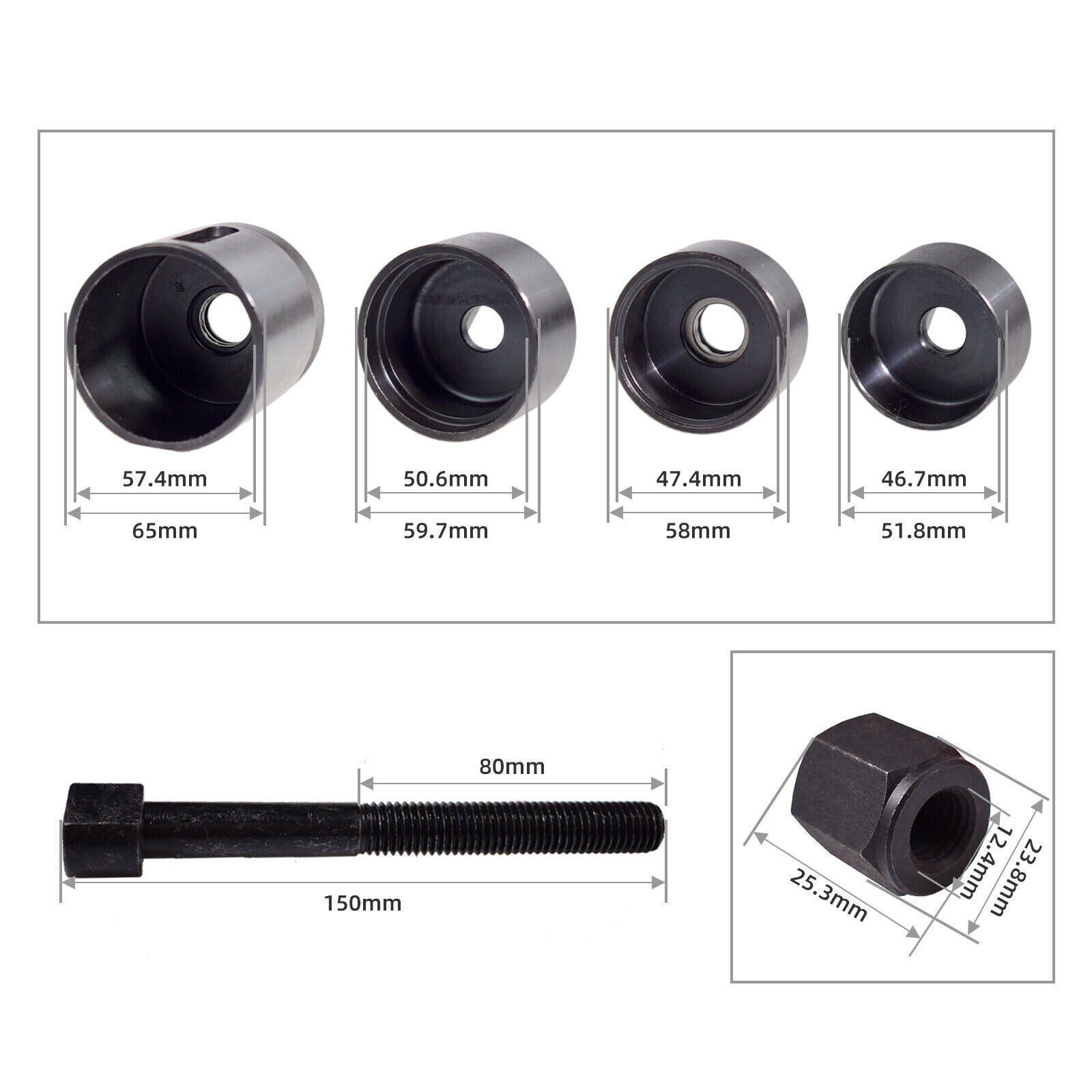 Rear Axle Ball Joint Bushing Removal Tool for BMW E52/53/60/61/64/65/66/67/70