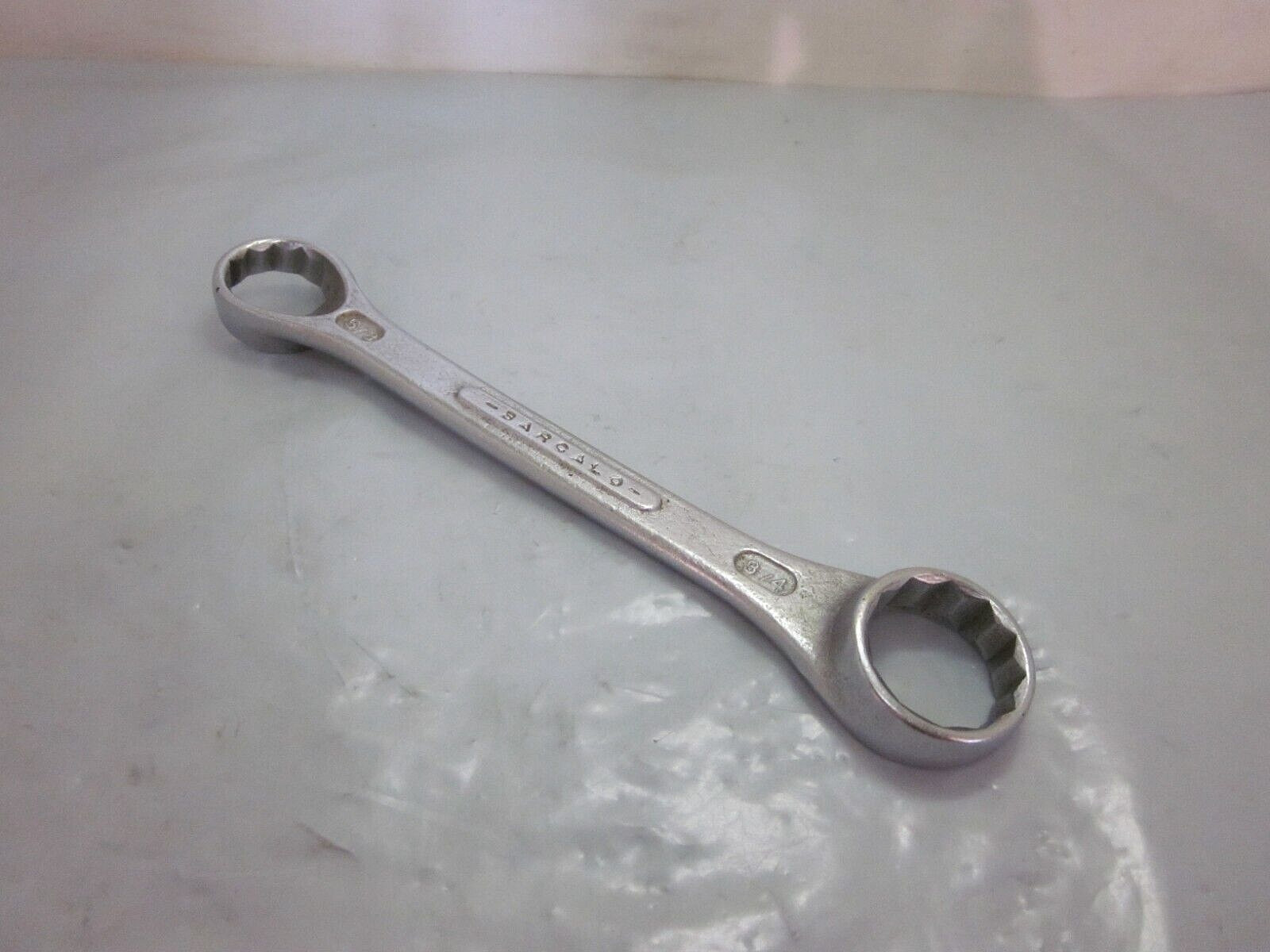VTG BARCALO 5/8in. x 3/4in. Stubby 12Pts. Box End Wrench 1950’s 60’s Era USA