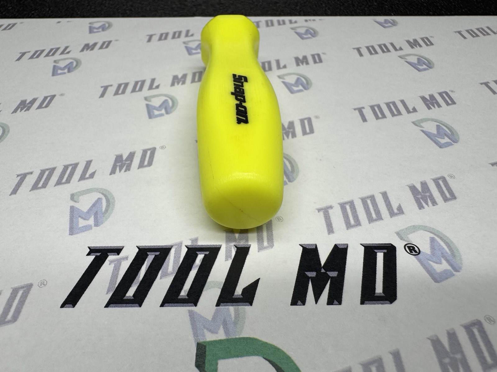 Snap-on Tools NEW HI VIZ YELLOW 1/4″ Drive Hard Grip Ratchet Handle THLD72