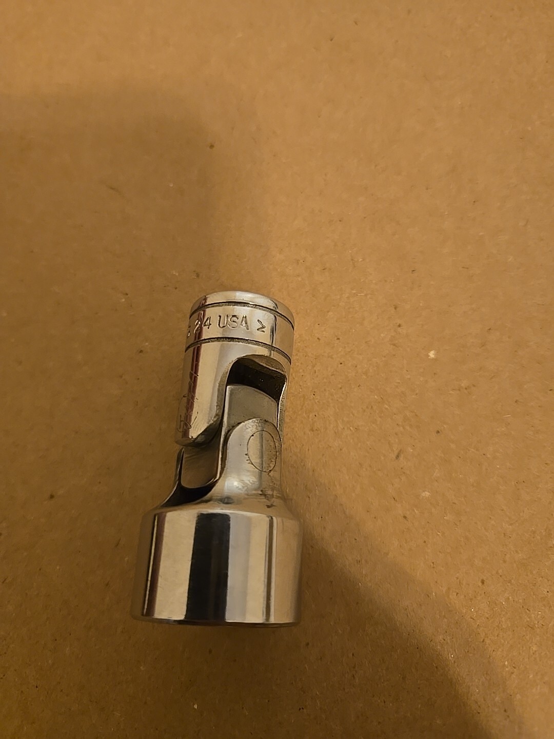 Snap On 3/8″ Drive 3/4″ 6PT SAE Chrome Universal Swivel Socket FS24