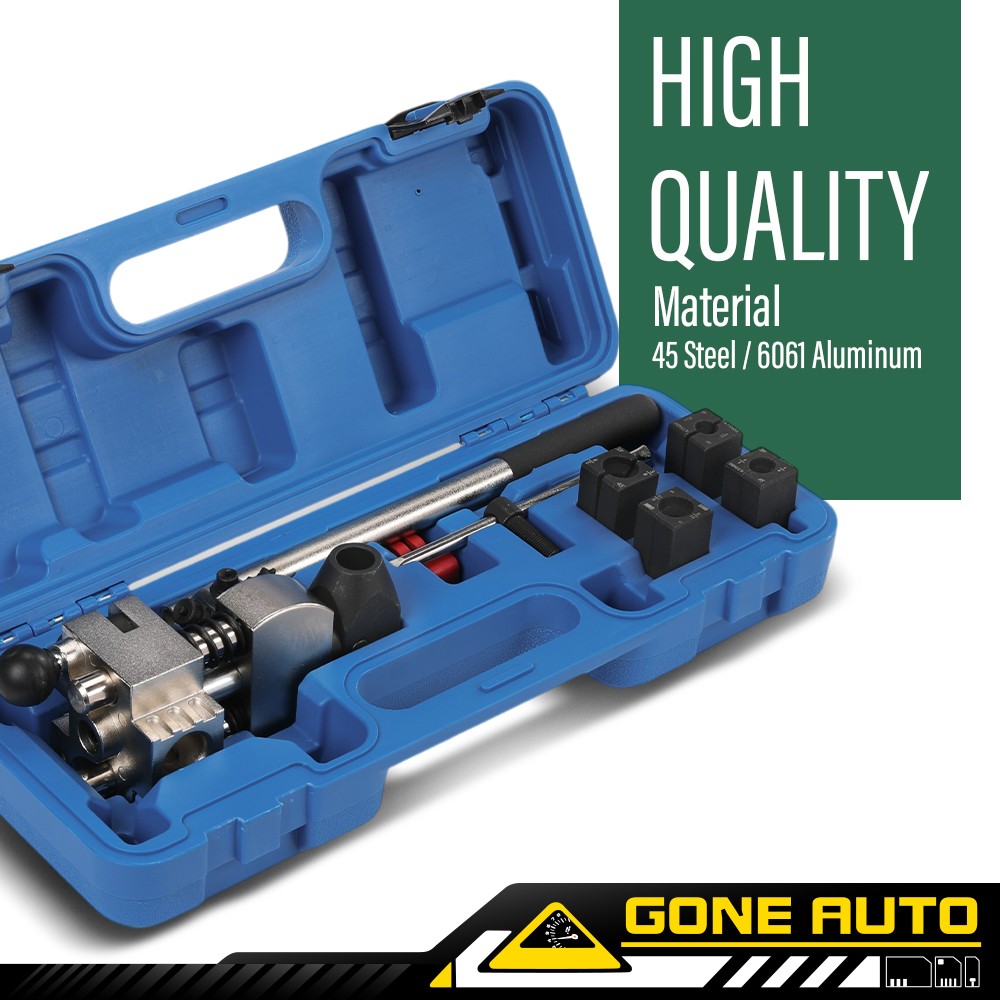 45 Degree Flare Tubing Tool Set Brake Pipe Flaring Tool Kit with Storage Case