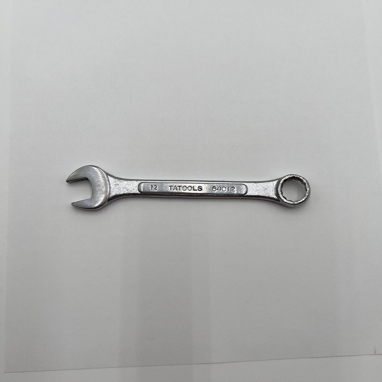 TATools Combination Wrench Set 6 Pc 10, 11, 12, 13, 14, 15 MM Drop Forged Taiwan