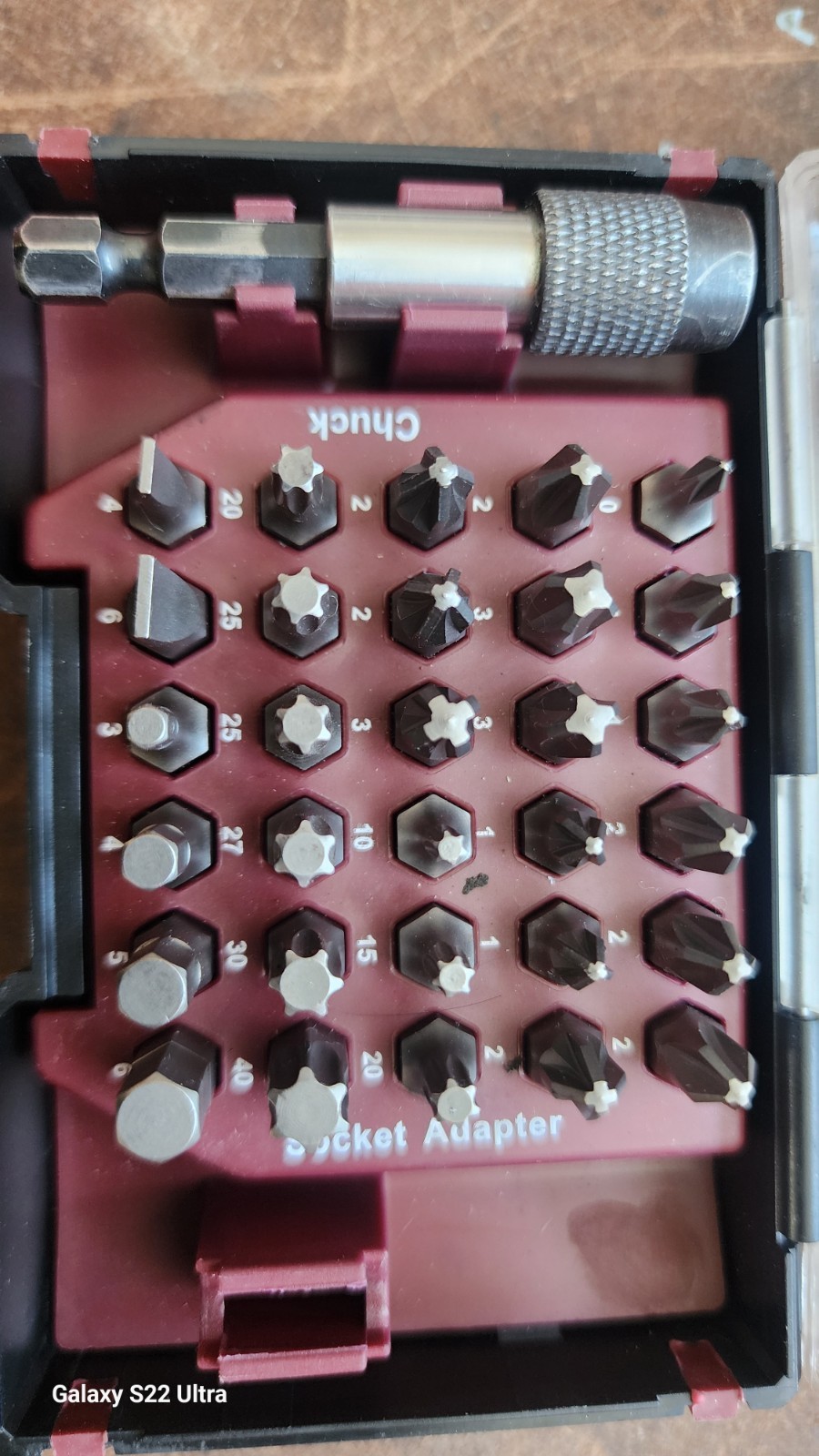 Matco Drive Philips Hex Driver Bit Set