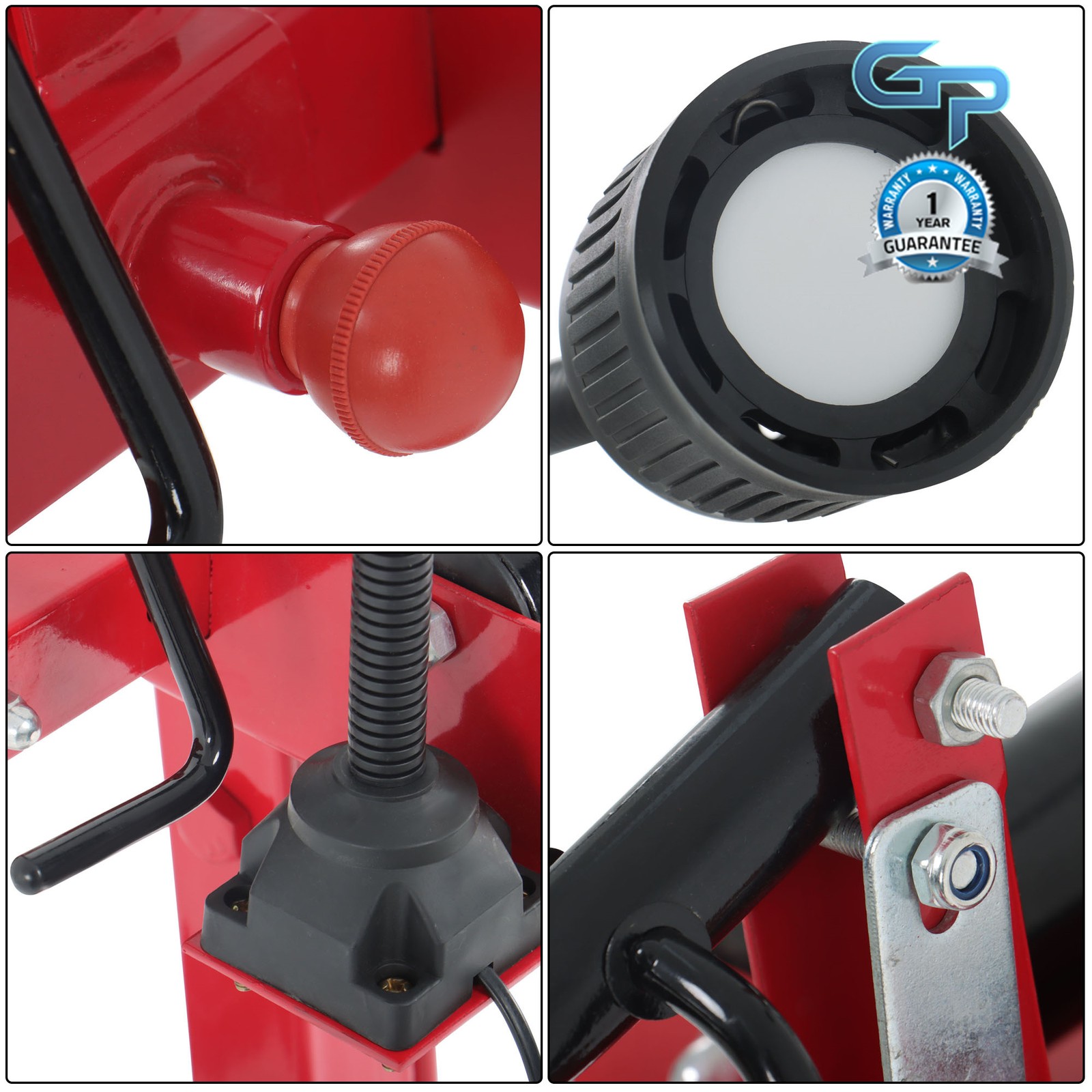 Heavy Duty Manual Car Tire Spreader Tire Changer Repair Tires Tool & Led Light