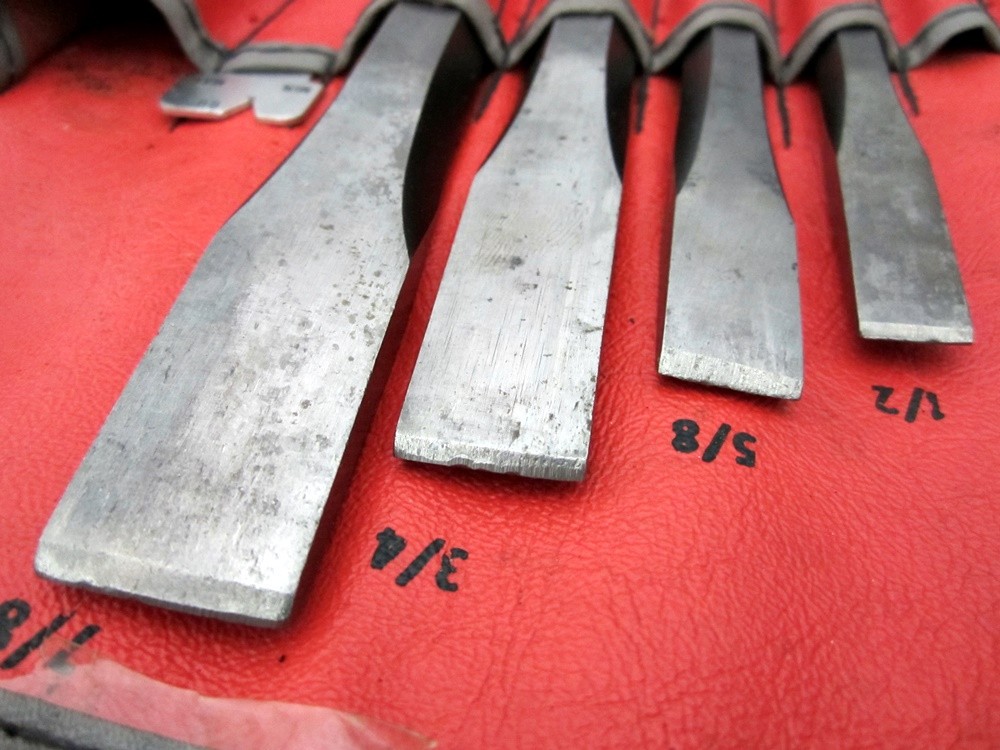 Vintage Snap-on 24pc Complete Punch & Chisel Set PPC-260AK C-260A USA