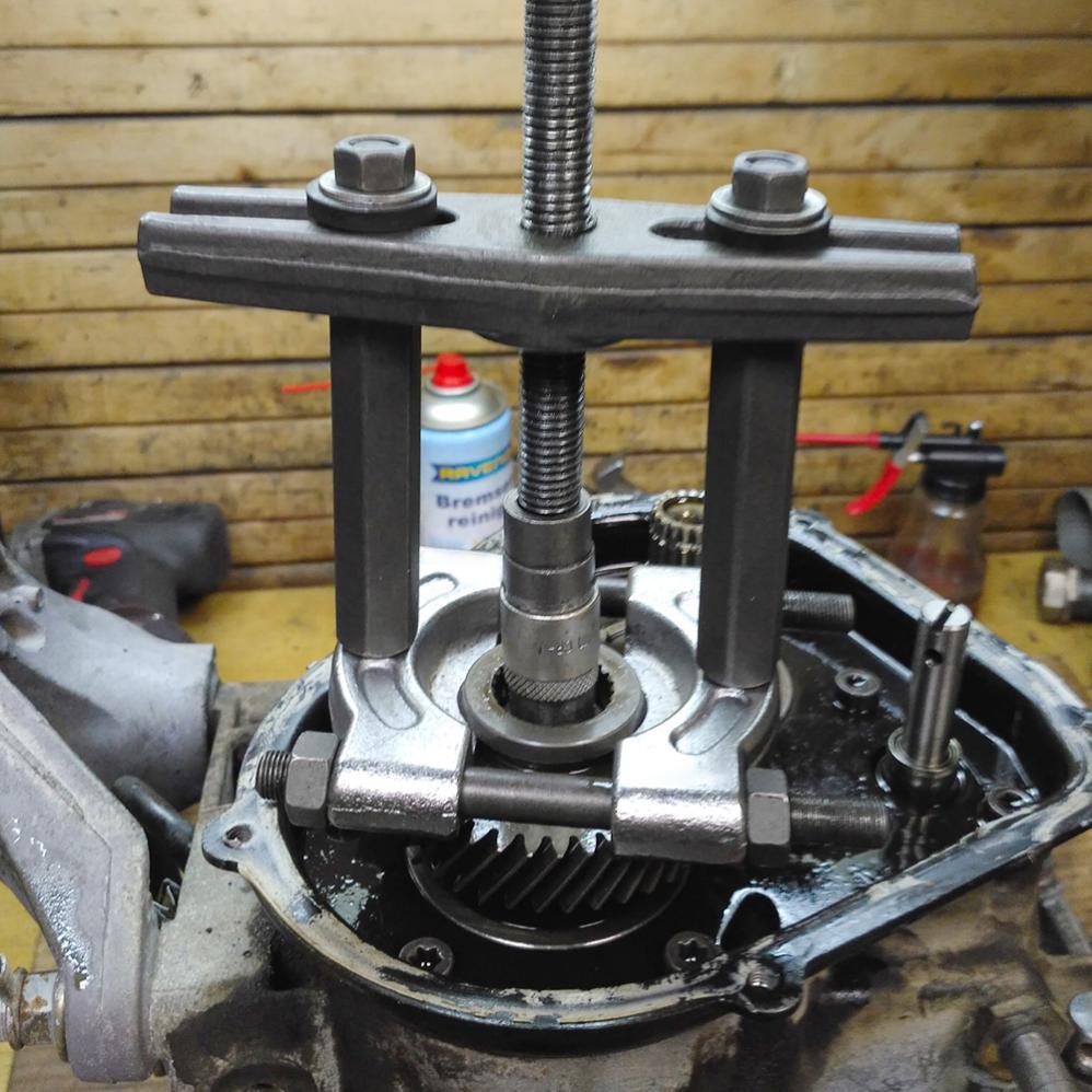 Bearing Puller with 1/4in to 15/16in Jaw Splitter Tool for Wheel Hub Gear Pinion