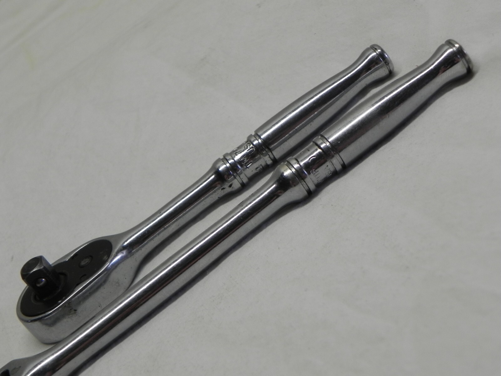 Snap-On TM70B & TM10F 1/4» Drive Ratchet & Breaker Bar Set