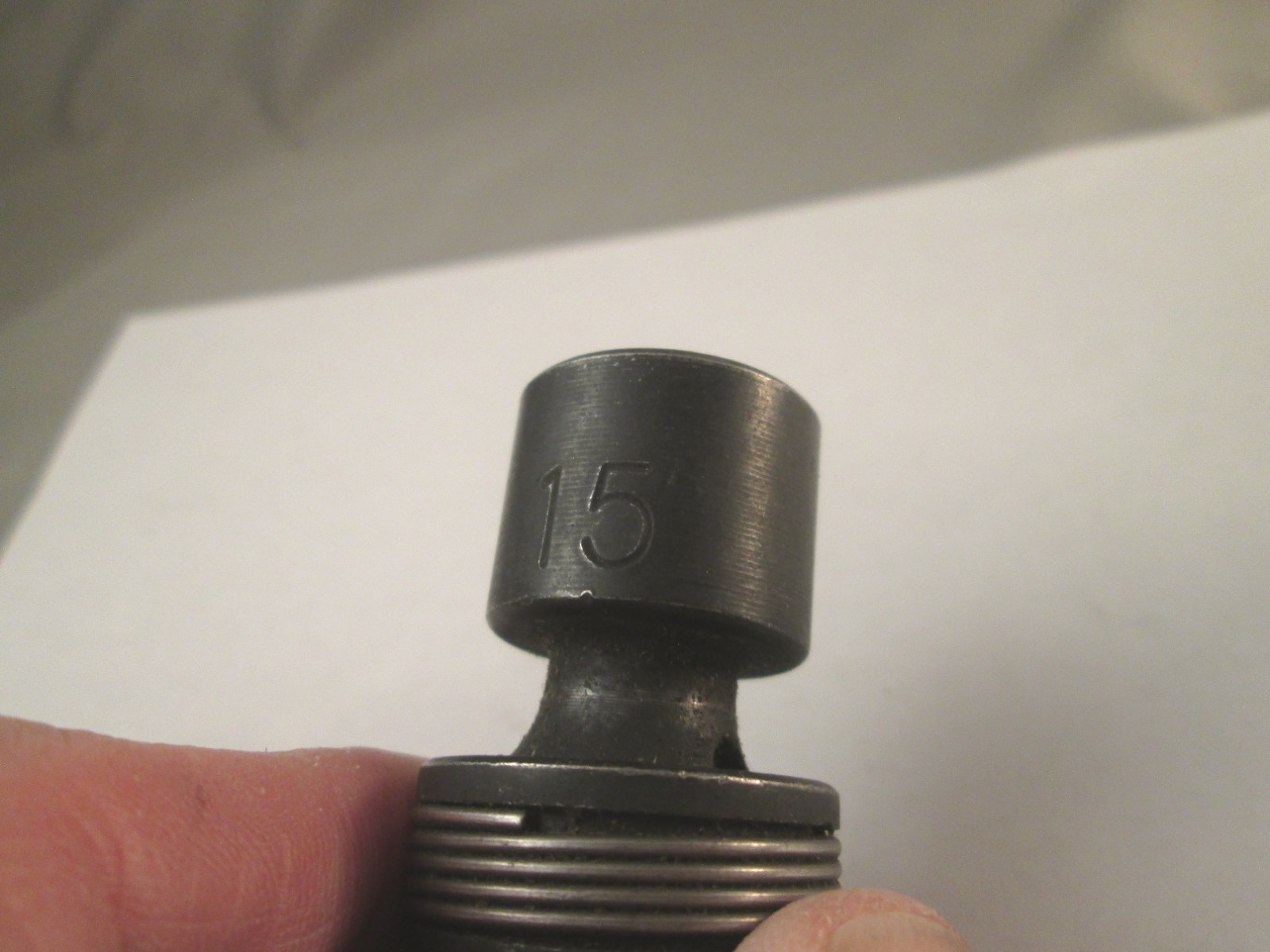Pittsburg Tools CR-V 1/2″ Dr. 15MM Swivel Impact Socket used good condition