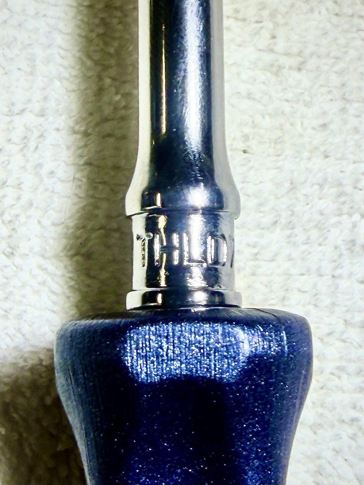 Snap-on THLD72 1/4″ Drive Ratchet Power Blue Dual 80 Long Hard Handle Fixed Head