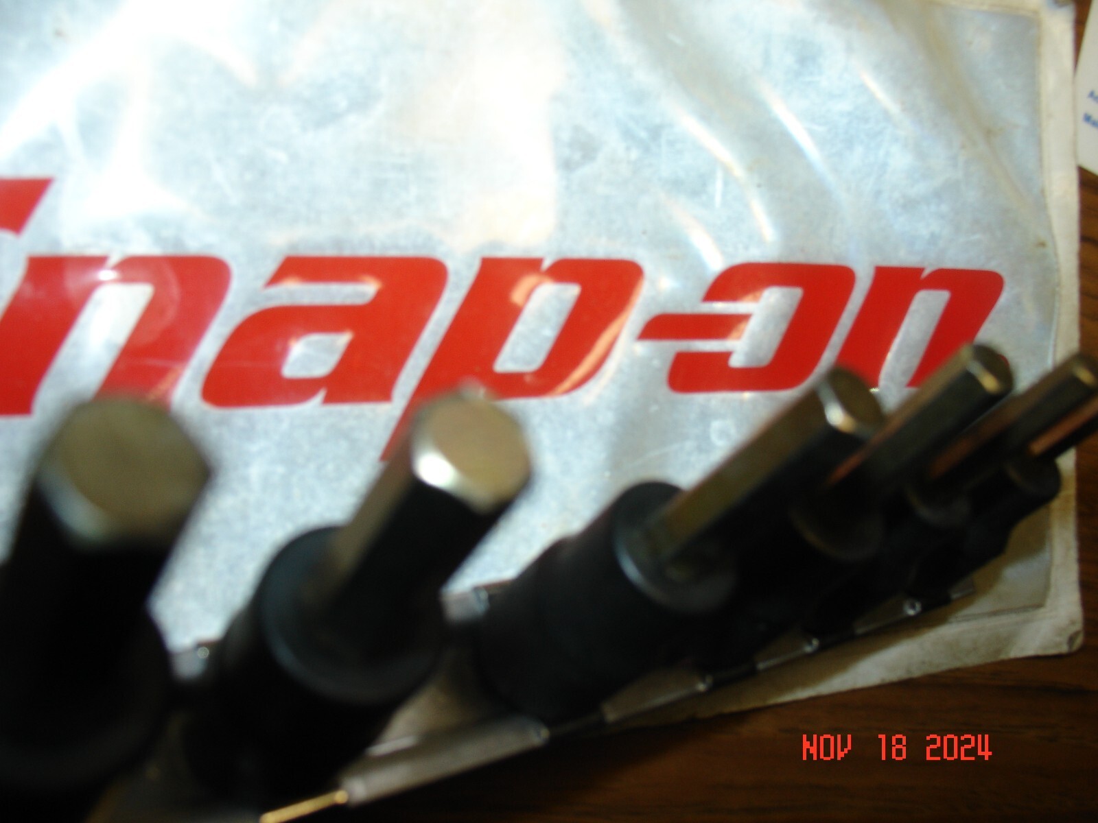 Snap On Tools Industrial Metric Hex Power Drive Sockets 4mm-10mm 7 Piece Set