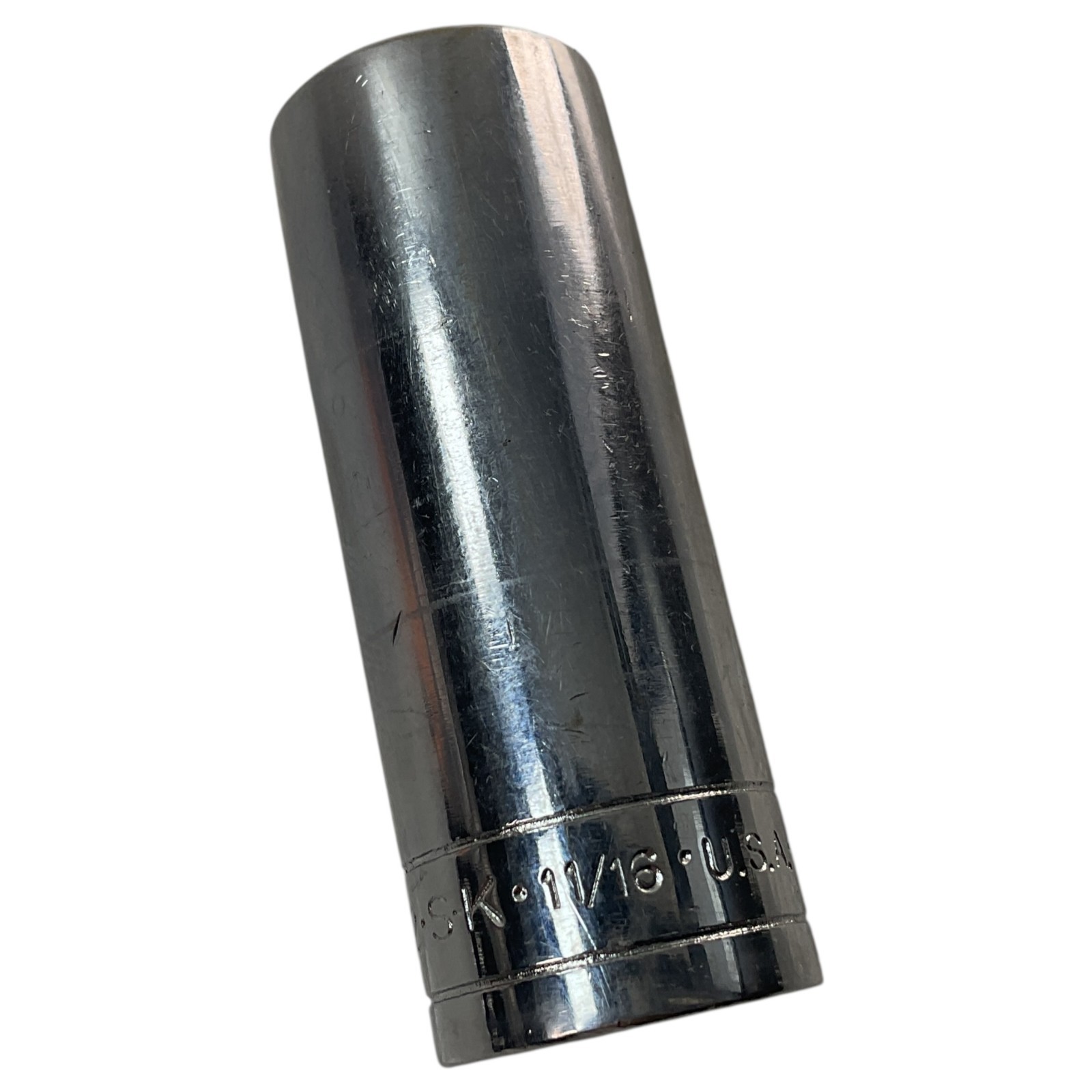 S-K Deep Socket 11/16″ 40422 3/8″ Drive 6 Pt As Pictured Mechanic Tool USA