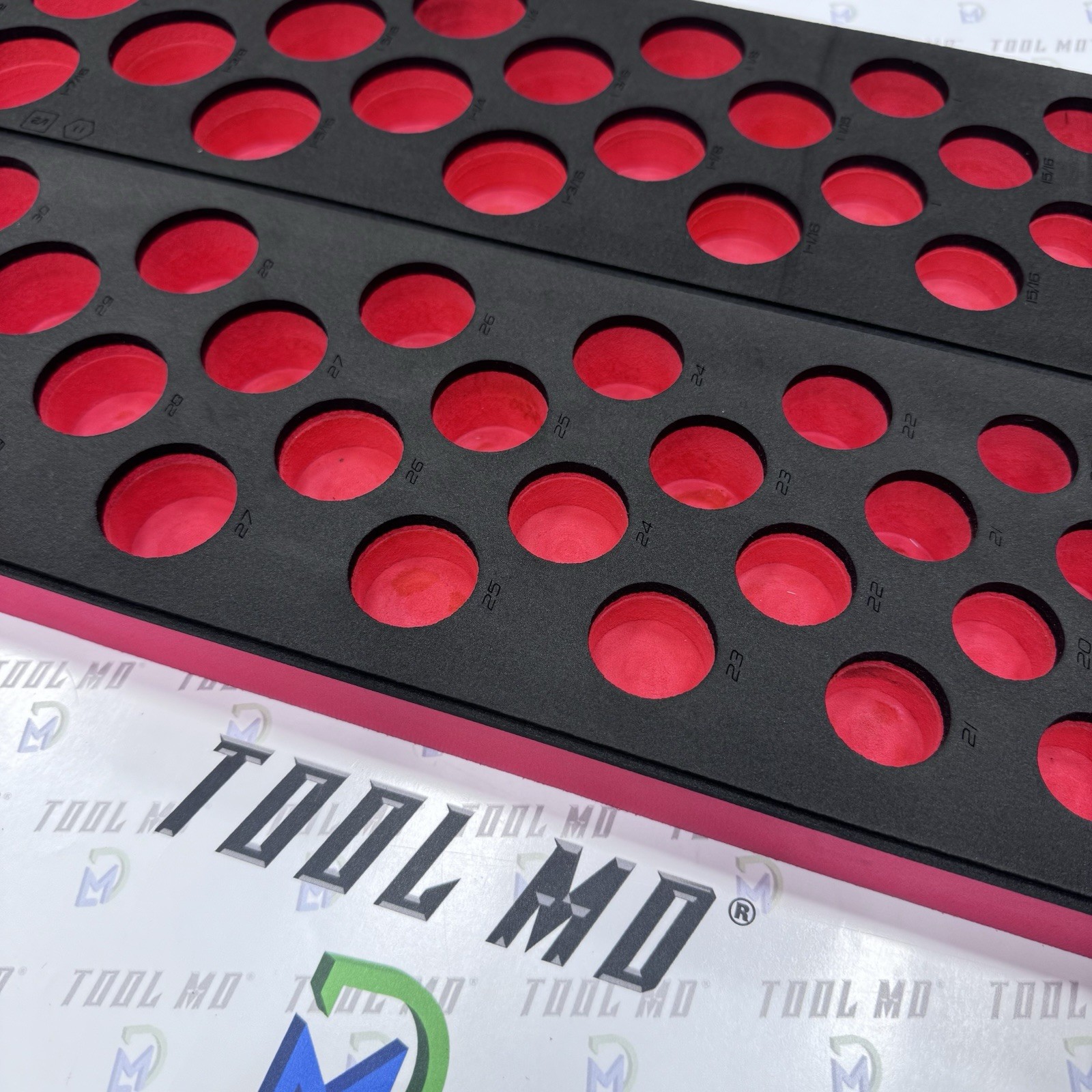 Snap-on Tools RED FOAM ORGANIZER for 84pc 1/2″ Drive SAE/Metric Socket Set