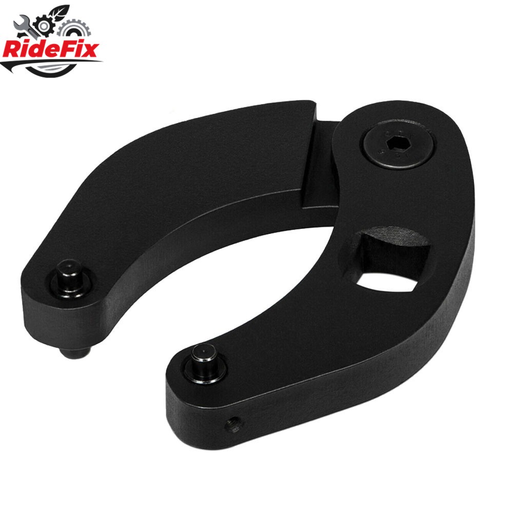 2PCS Adjustable Gland Nut Wrench 1266 + 7463 Spanner Tool For Hydraulic Cylinder
