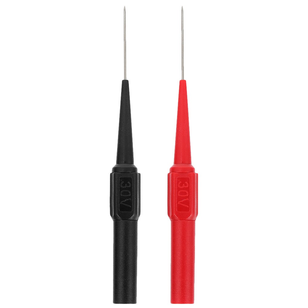 2 Pcs Magnetic Test Probe Multimeter Pins Car Circuit Tester Back